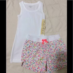 CHEROKEE- Girl’s Shorts & Tank Top- Size 5-6